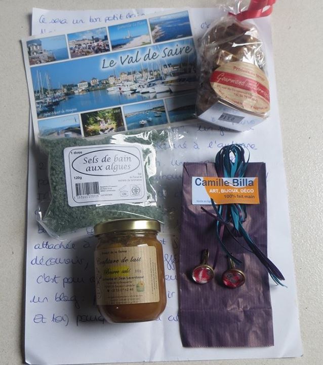 colis reçu par laetitia