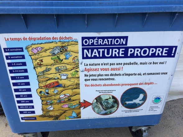 world clean up day avec Al Lark Cancale