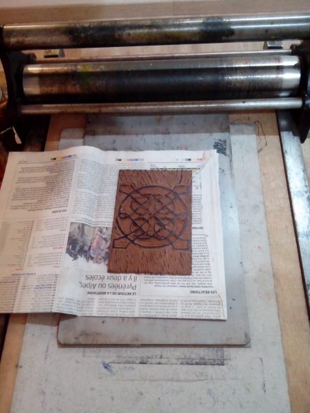 linogravure Atelier Vincent Tavernier